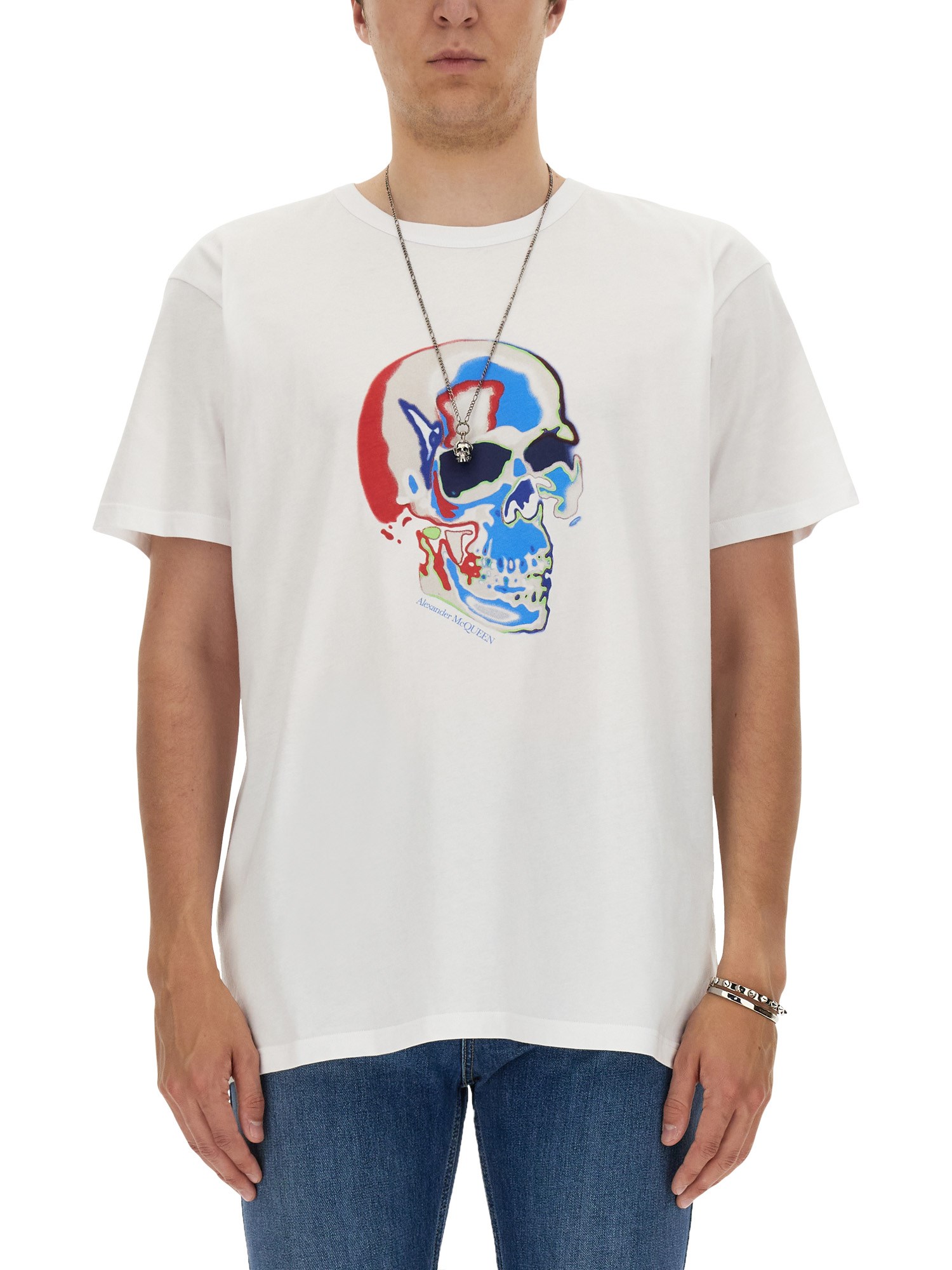 alexander mcqueen skull t-shirt