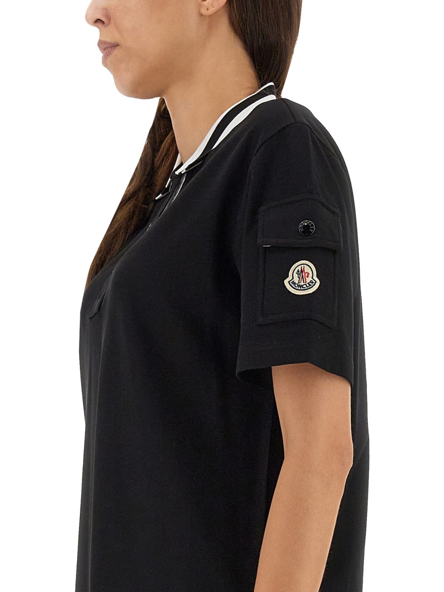 Moncler polo shirt womens hotsell
