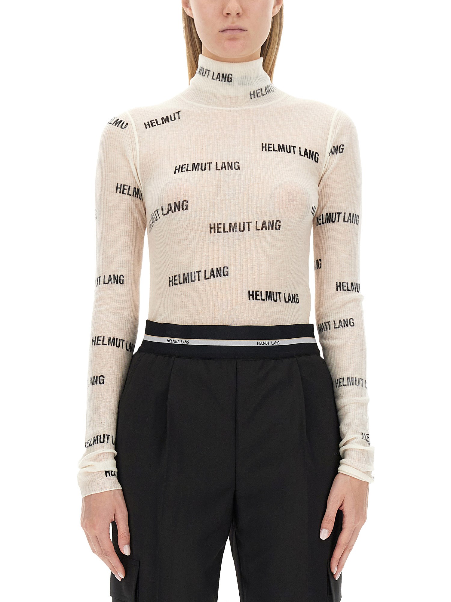 helmut lang tops with logo