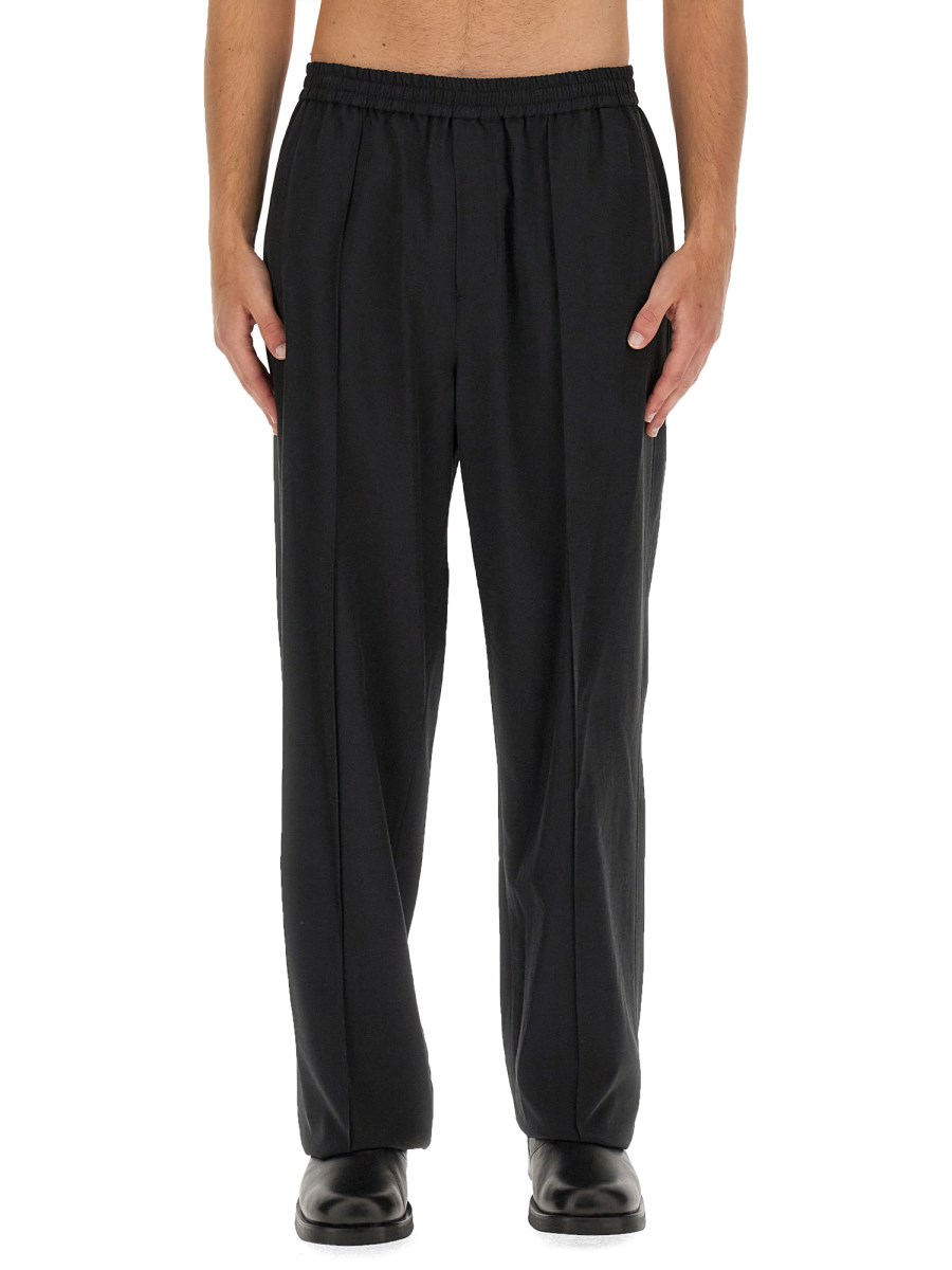 HELMUT LANG PANTALONE CORE IN COTONE E LINO