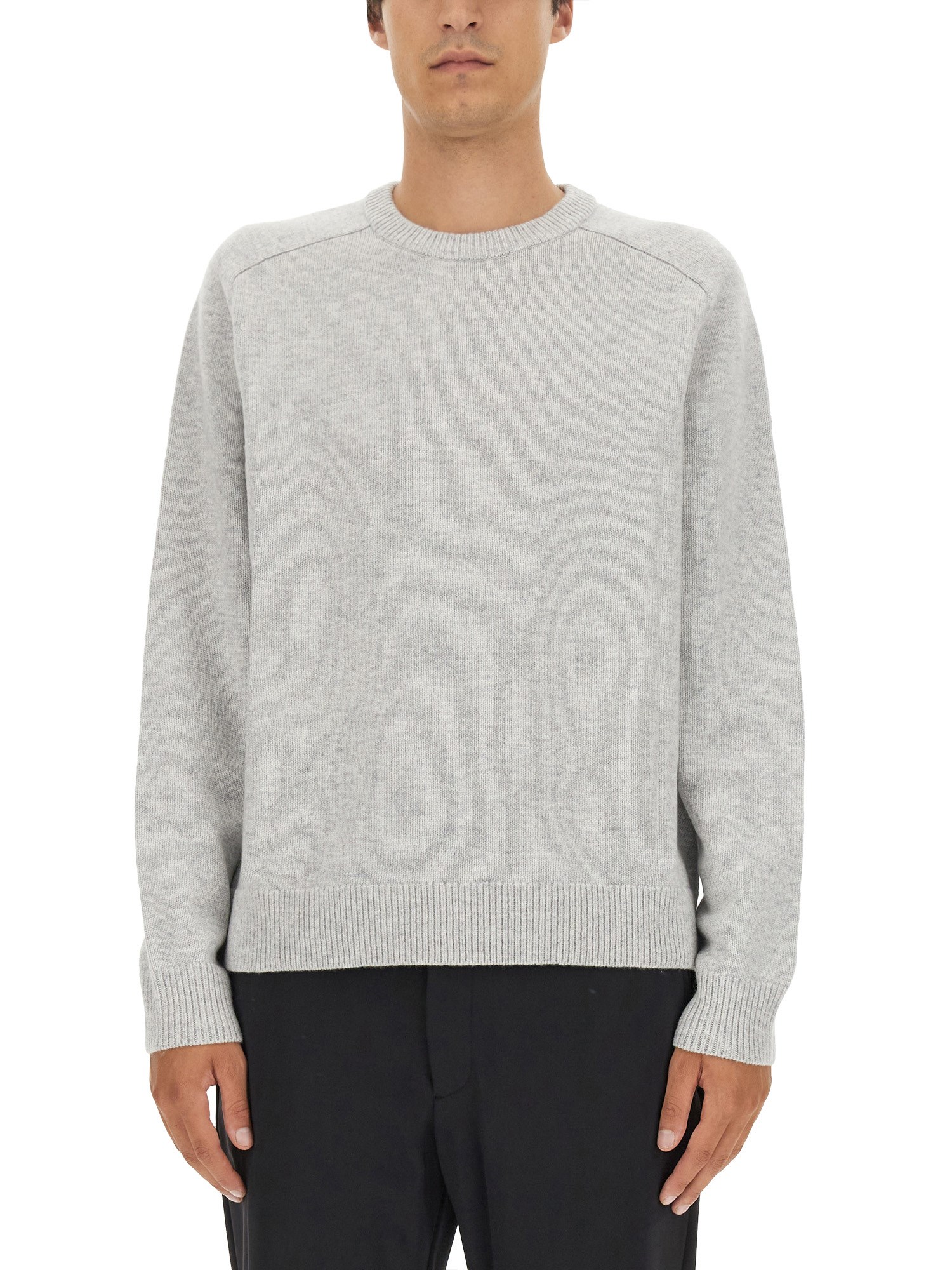 Shop Theory Wool Jersey. In Grey