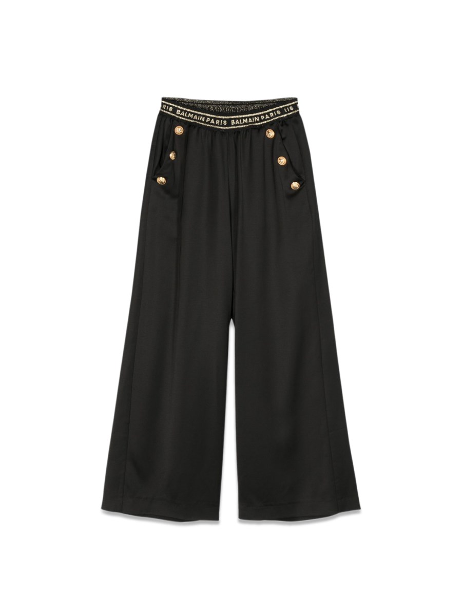 BALMAIN pantaloni con bottoni