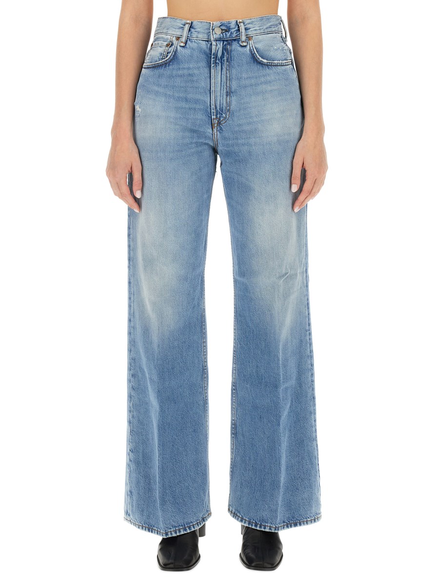 ACNE STUDIOS JEANS RELAXED FIT IN DENIM DI COTONE