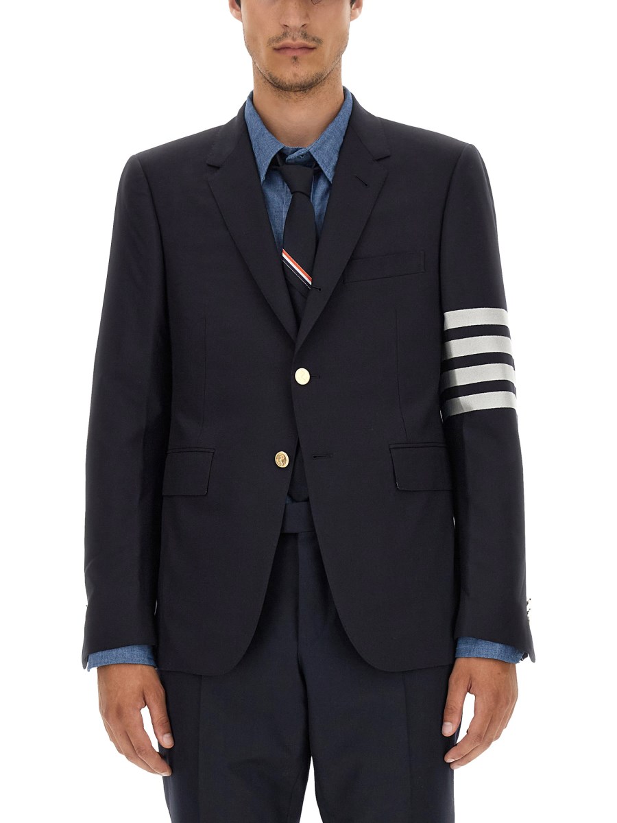 Thom browne outlet baseball jacket