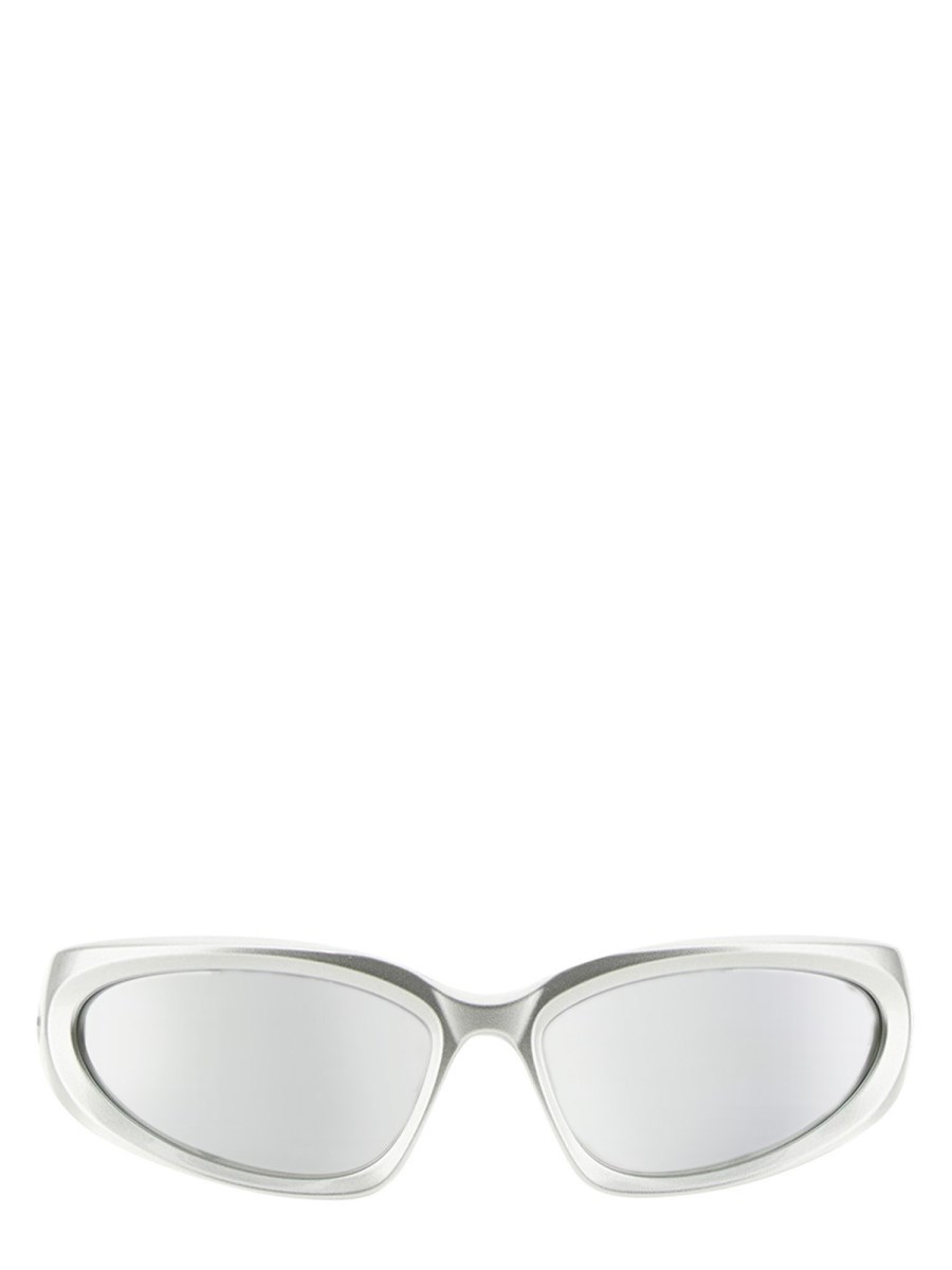 BALENCIAGA OCCHIALE DA SOLE SWIFT OVAL IN ACETATO