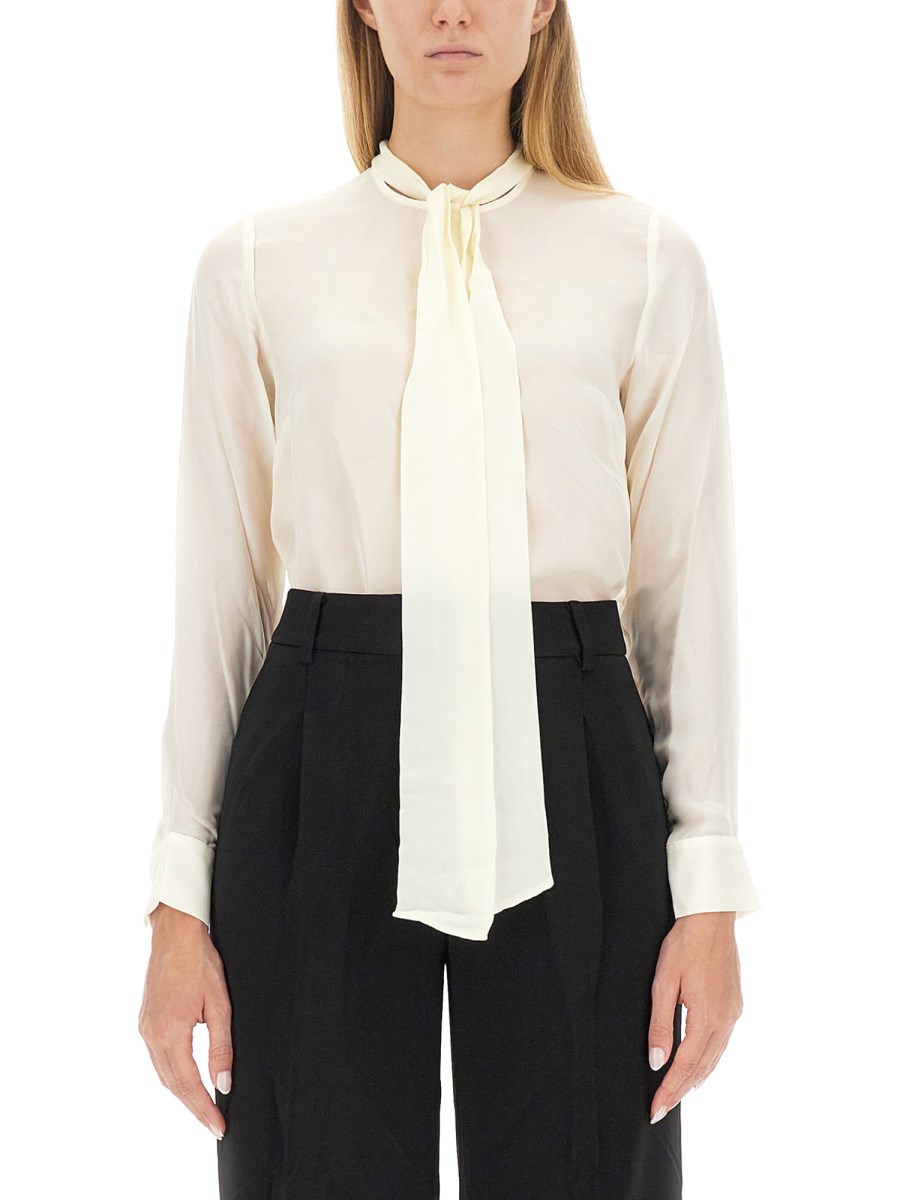 BLOUSE IN SETA