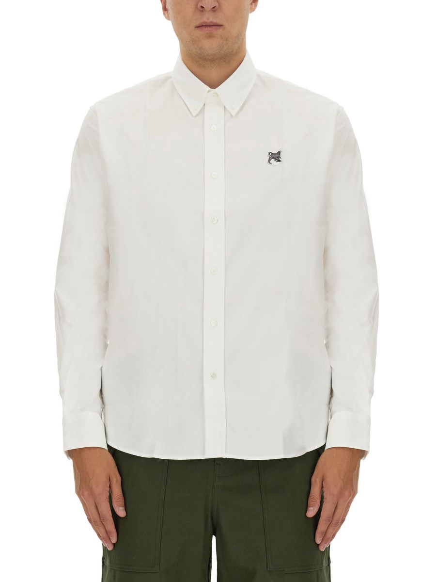 MAISON KITSUNÉ CAMICIA FOX HEAD