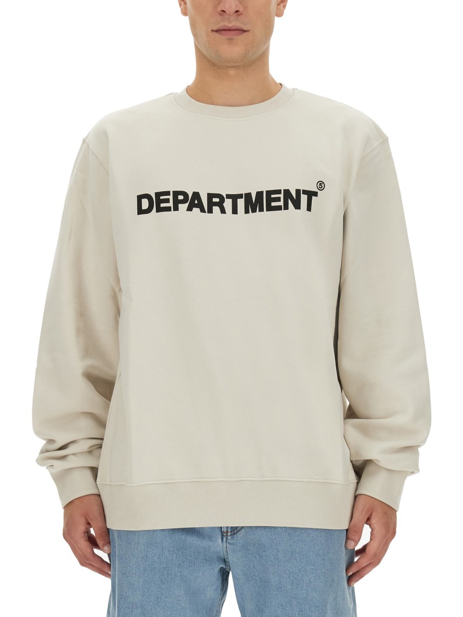 DEPARTMENT FIVE FELPA IN COTONE CON LOGO