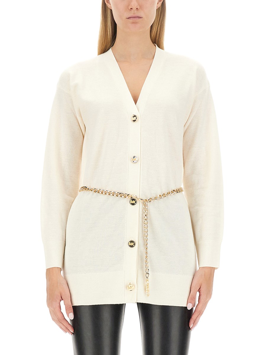 Michael kors cardigan sweater best sale