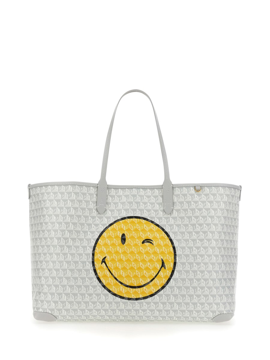 Anya hindmarch deals smiley tote