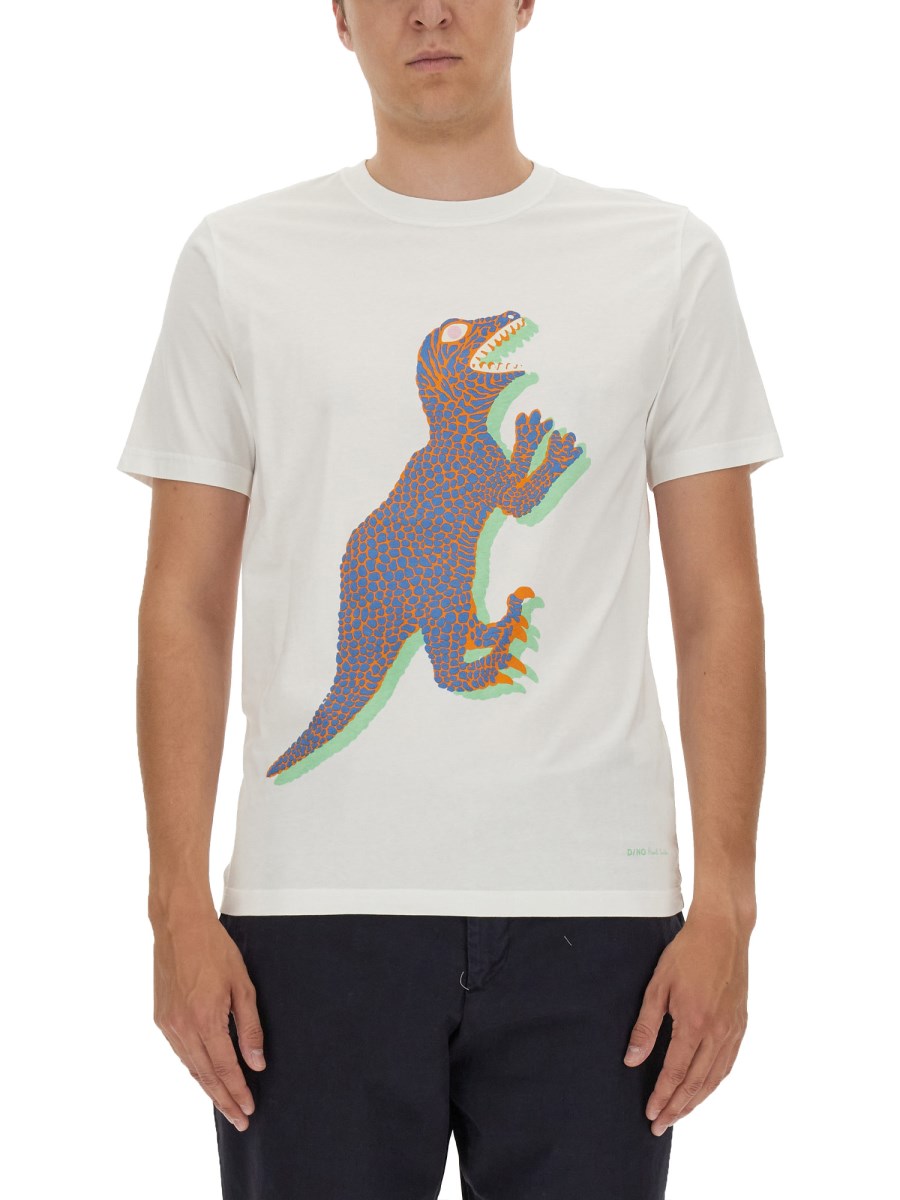 T-SHIRT CON STAMPA DINO 