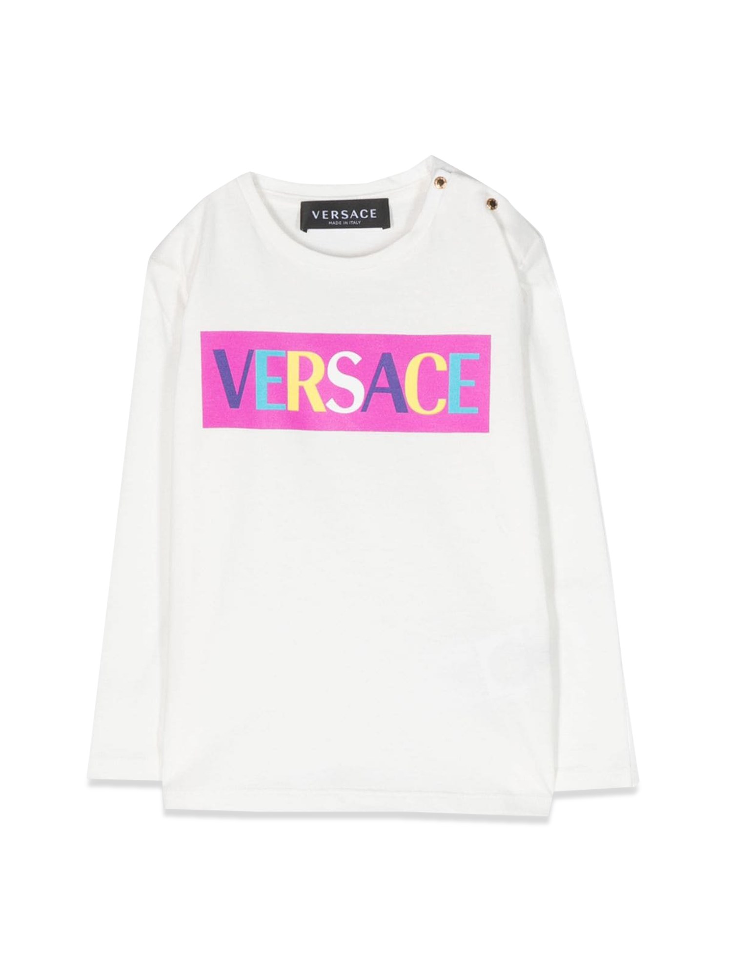 versace ml logo t-shirt