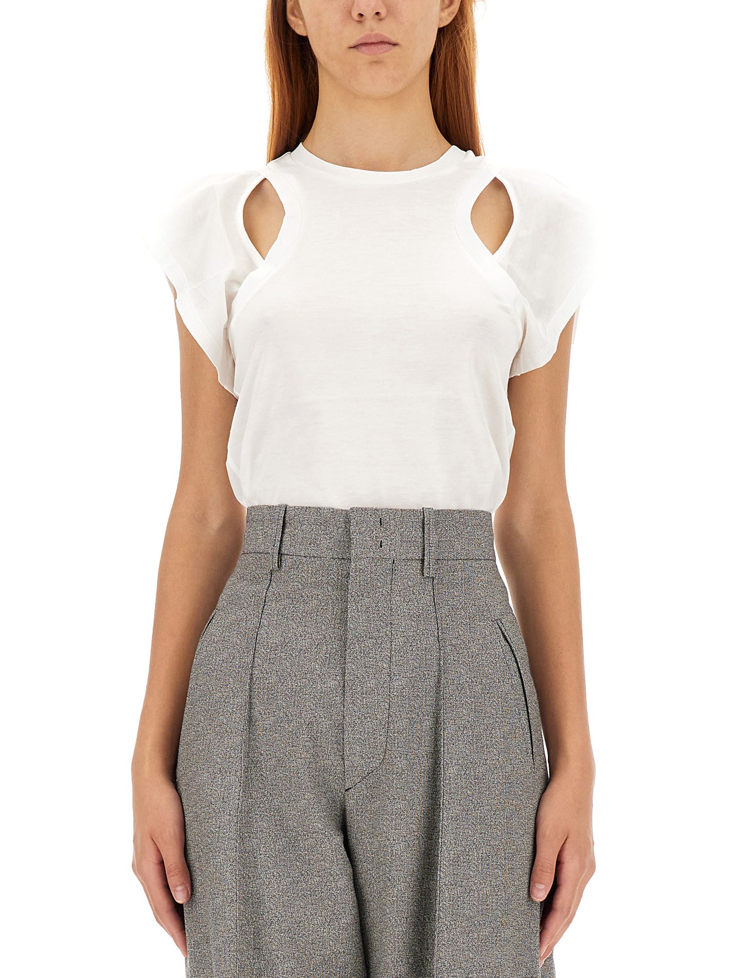 Isabel Marant T-shirt Faly In White