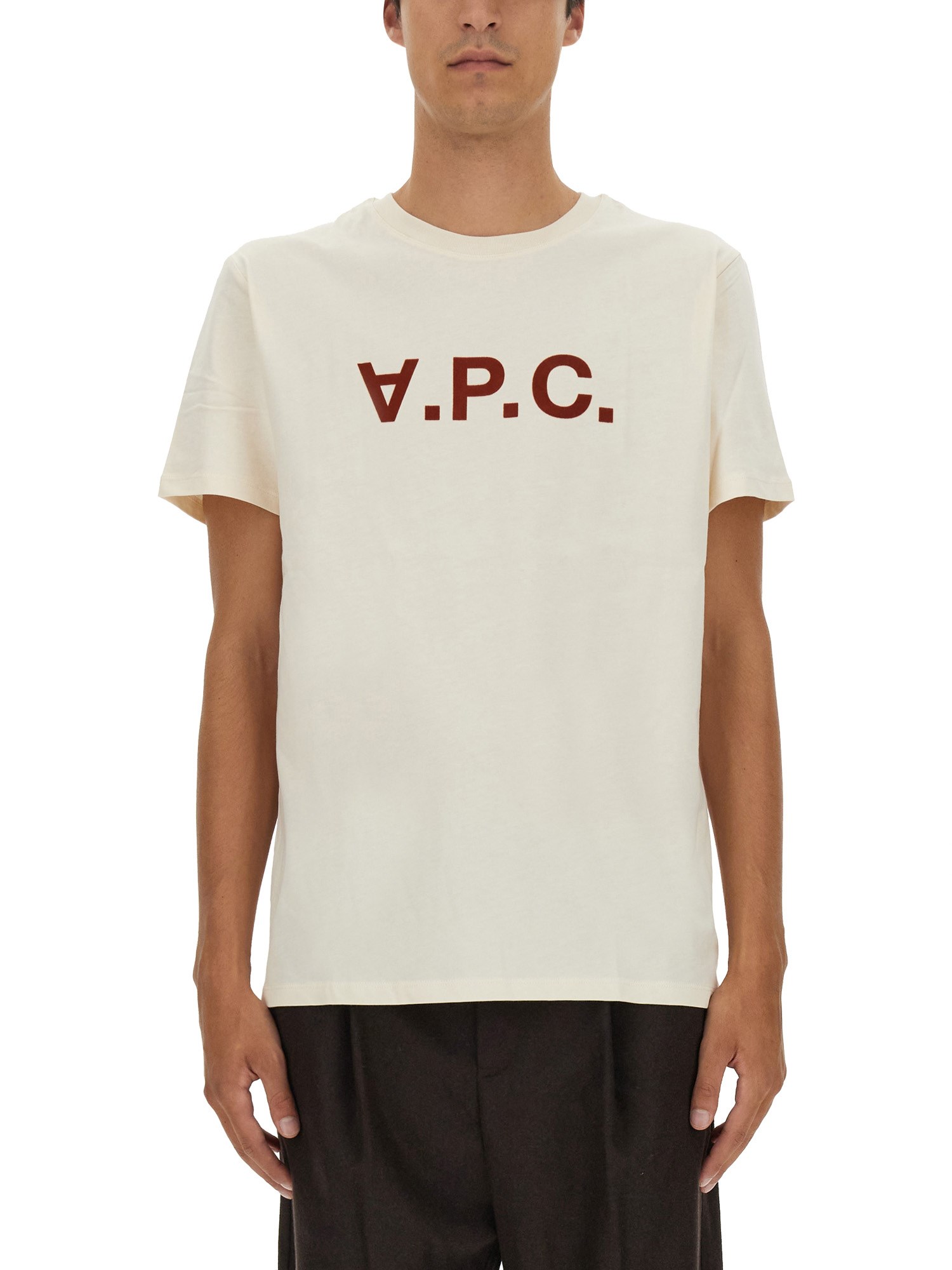 Shop Apc T-shirt With Logo In White