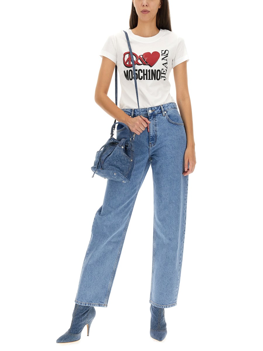 Luxury Women's T-shirts | Moschino Jeans