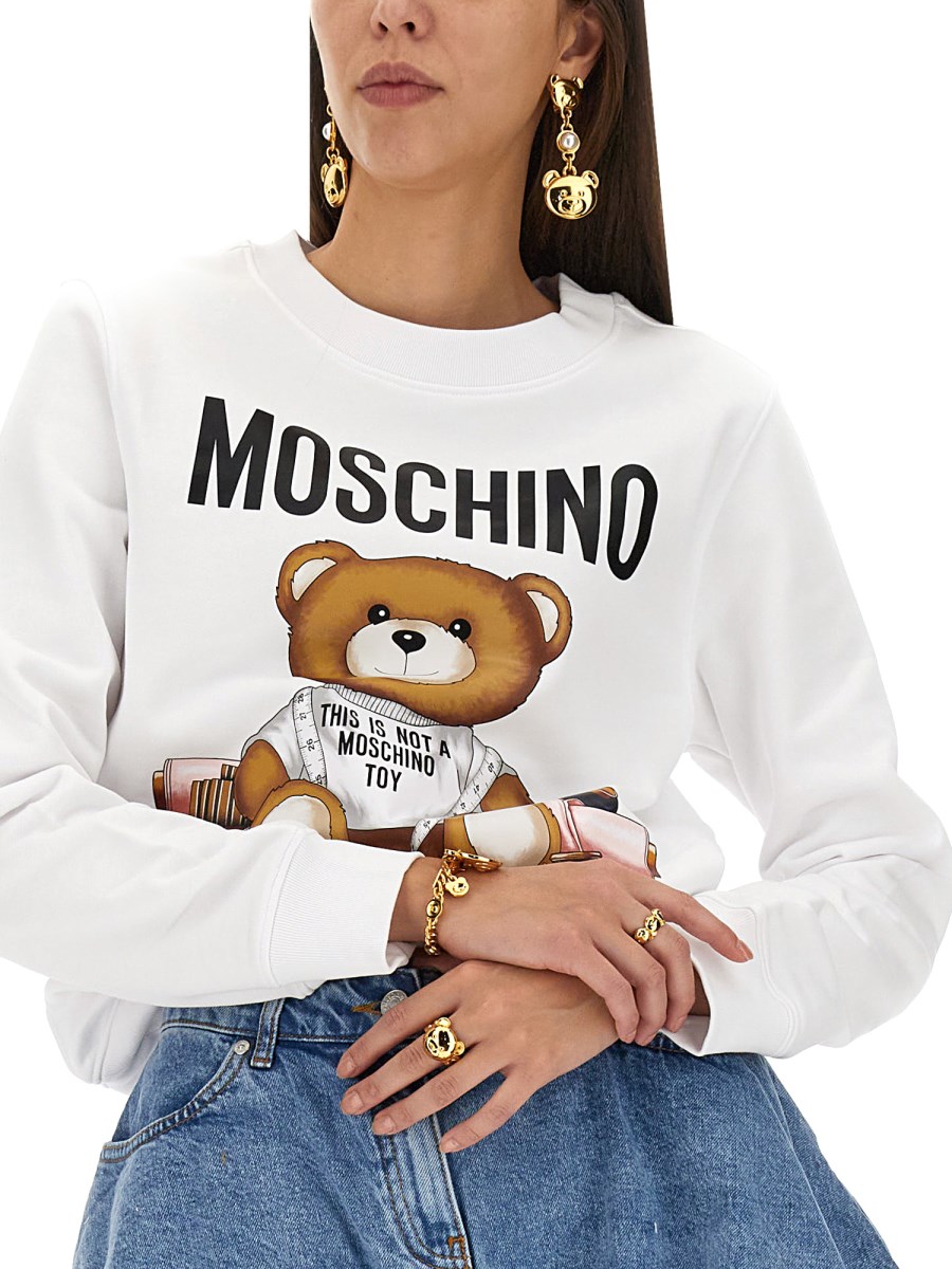 Moschino store sweatshirt women