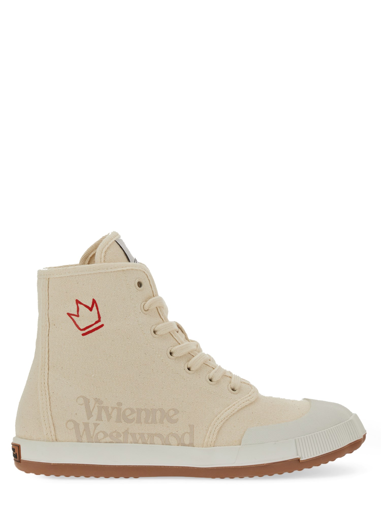 Shop Vivienne Westwood High Top Sneaker In White