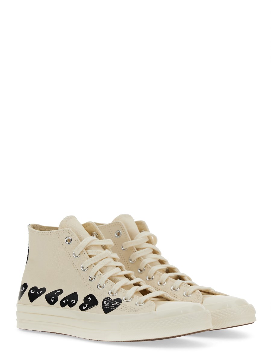 COMME DES GARCONS PLAY CONVERSE COTTON CANVAS