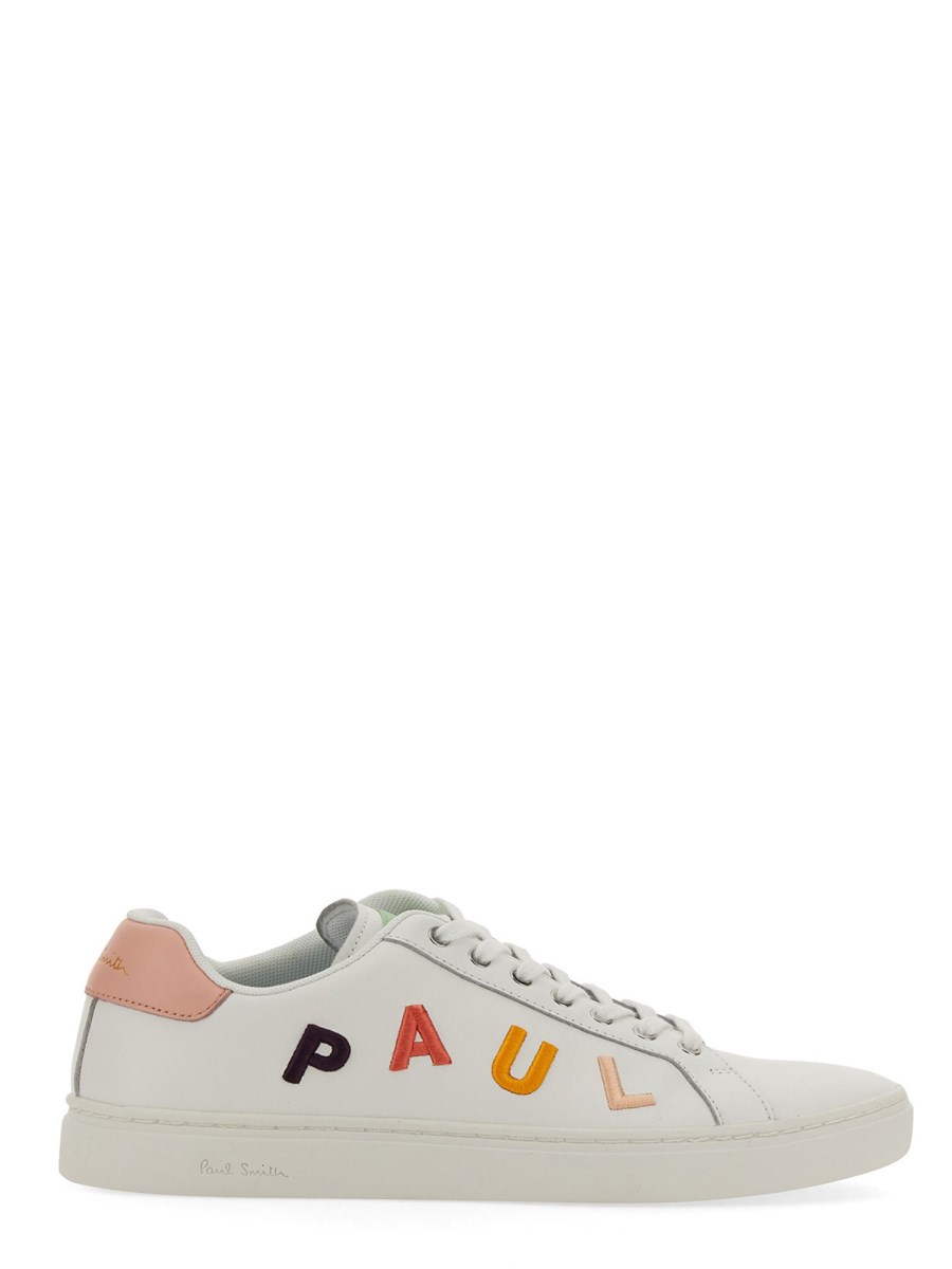 PAUL SMITH LEATHER SNEAKER WITH LOGO Eleonora Bonucci