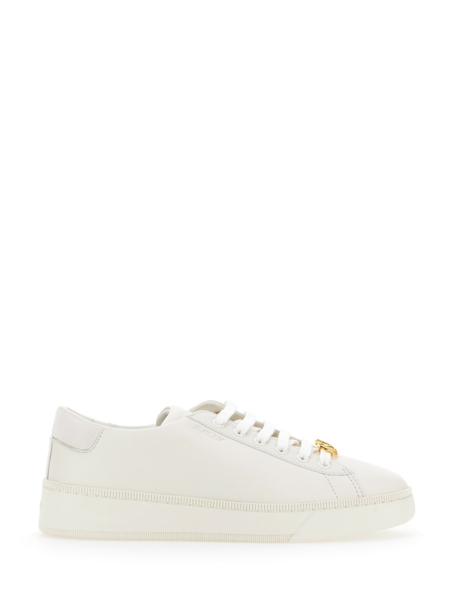 BALLY SNEAKER RAISE IN PELLE CON LOGO