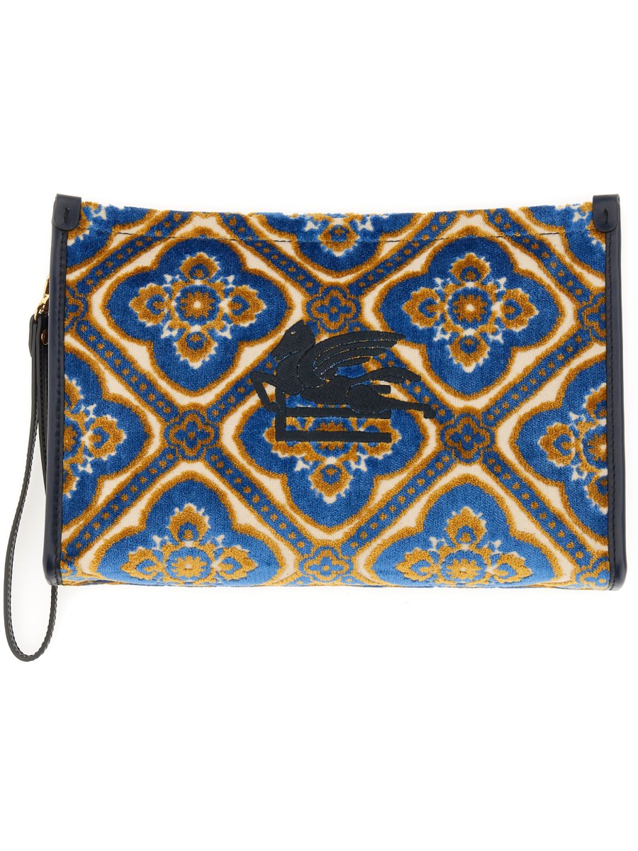 ETRO POUCH PAISLEY LARGE