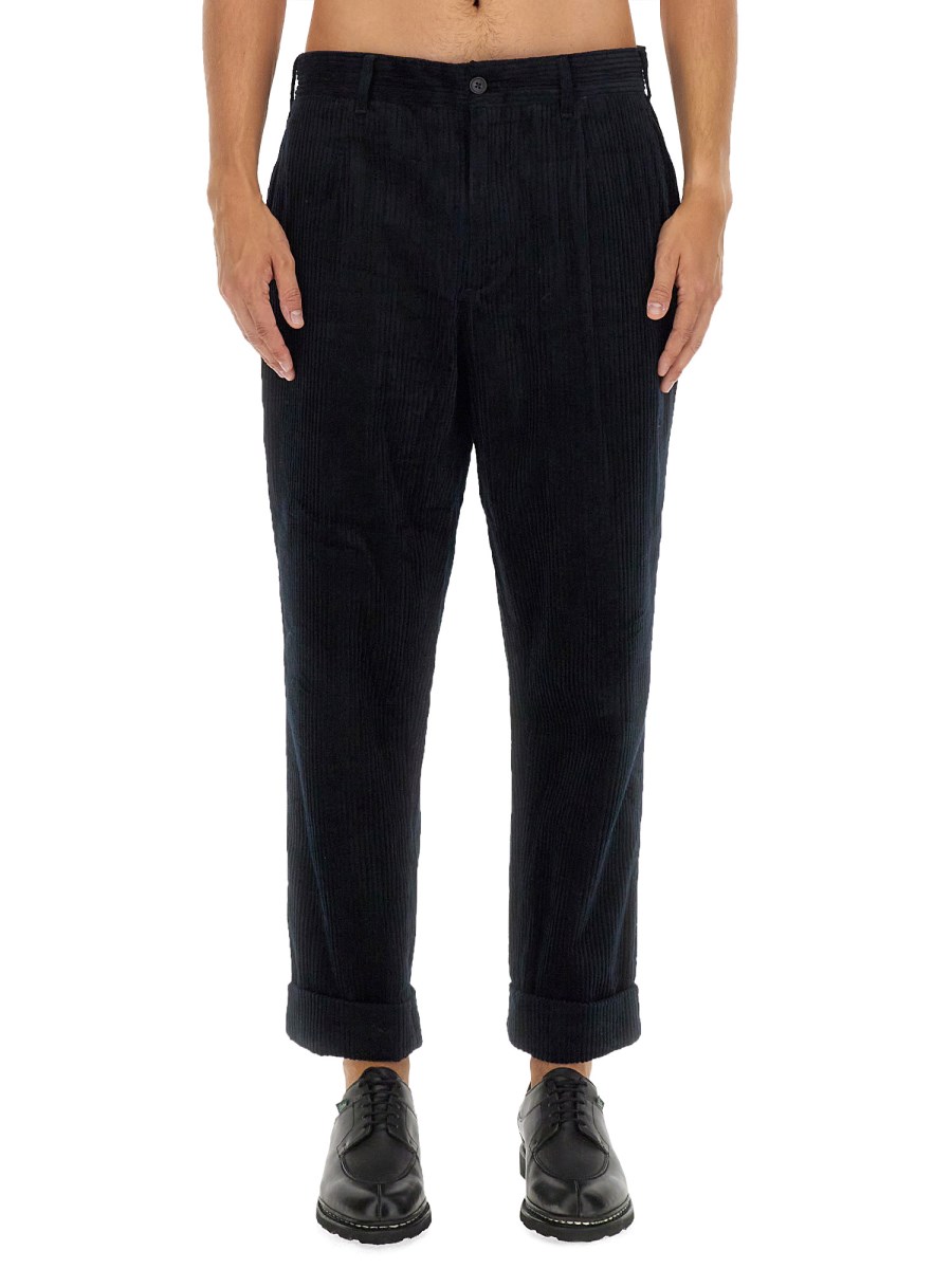 ENGINEERED GARMENTS PANTALONE IN VELLUTO A COSTE