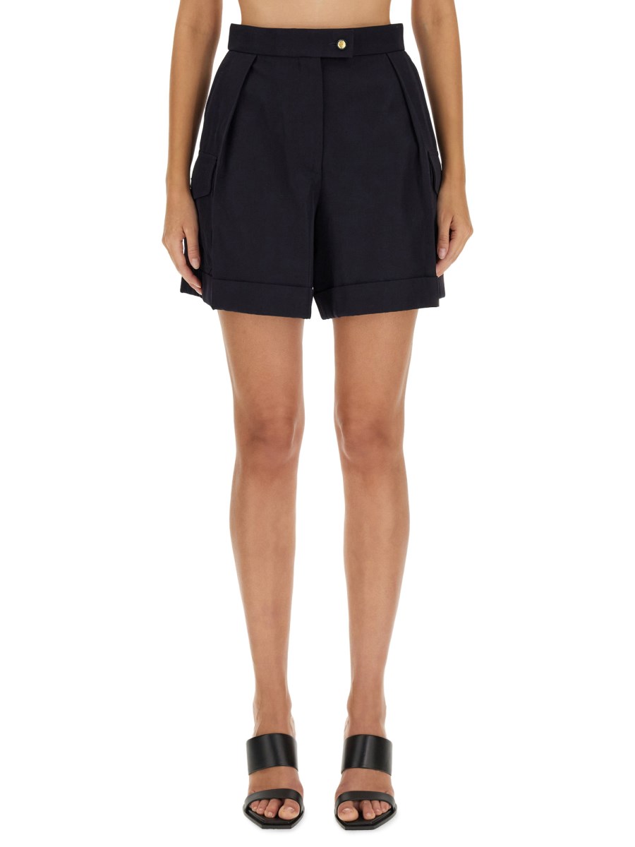 ALEXANDER McQUEEN SHORTS CARGO IN LANA