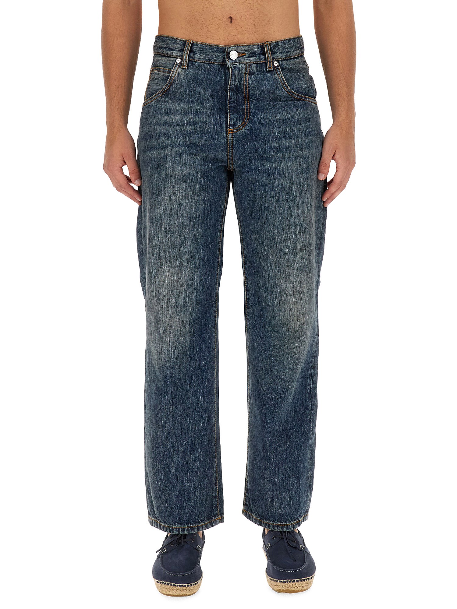etro easy fit jeans