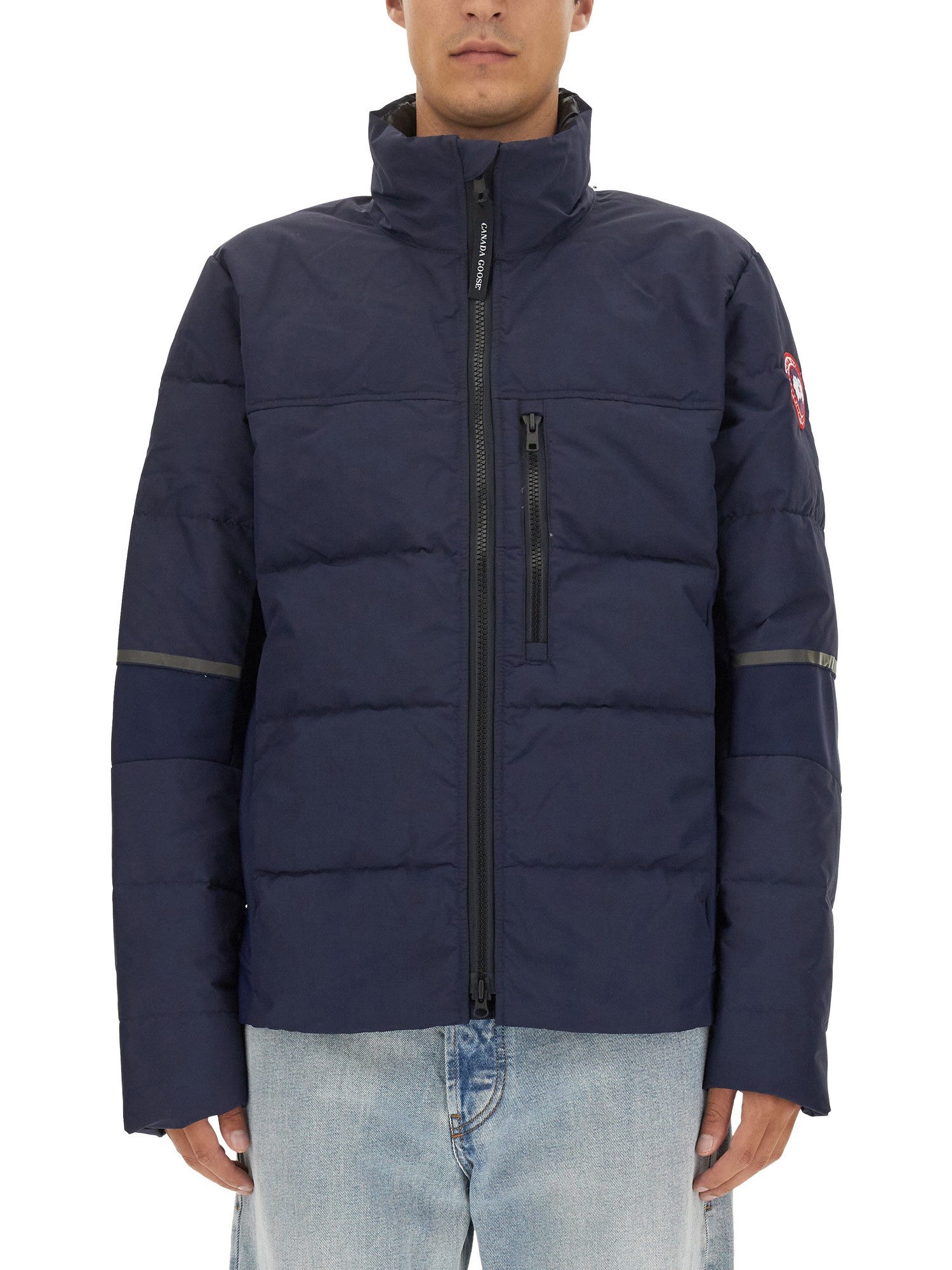 Canada Goose Hybridge Down Jacket In Blue | ModeSens