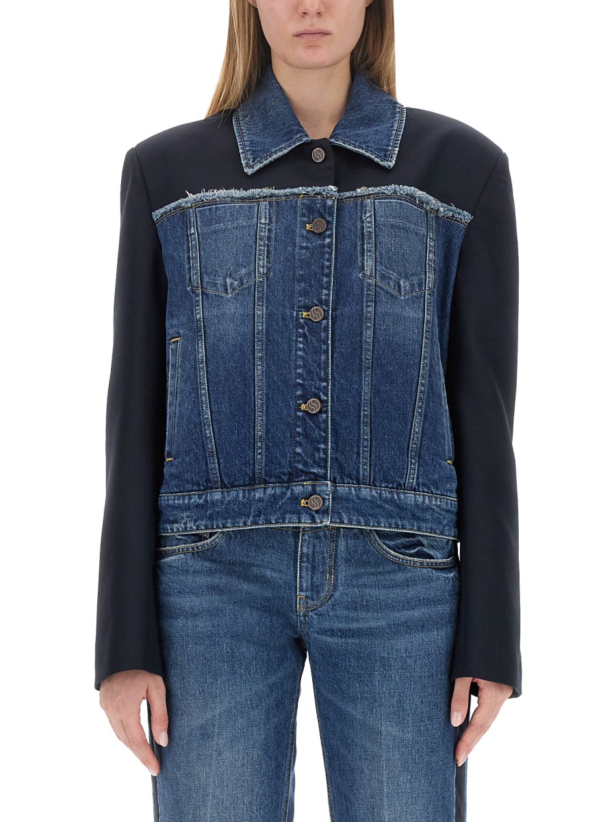 Stella mccartney denim clearance jacket