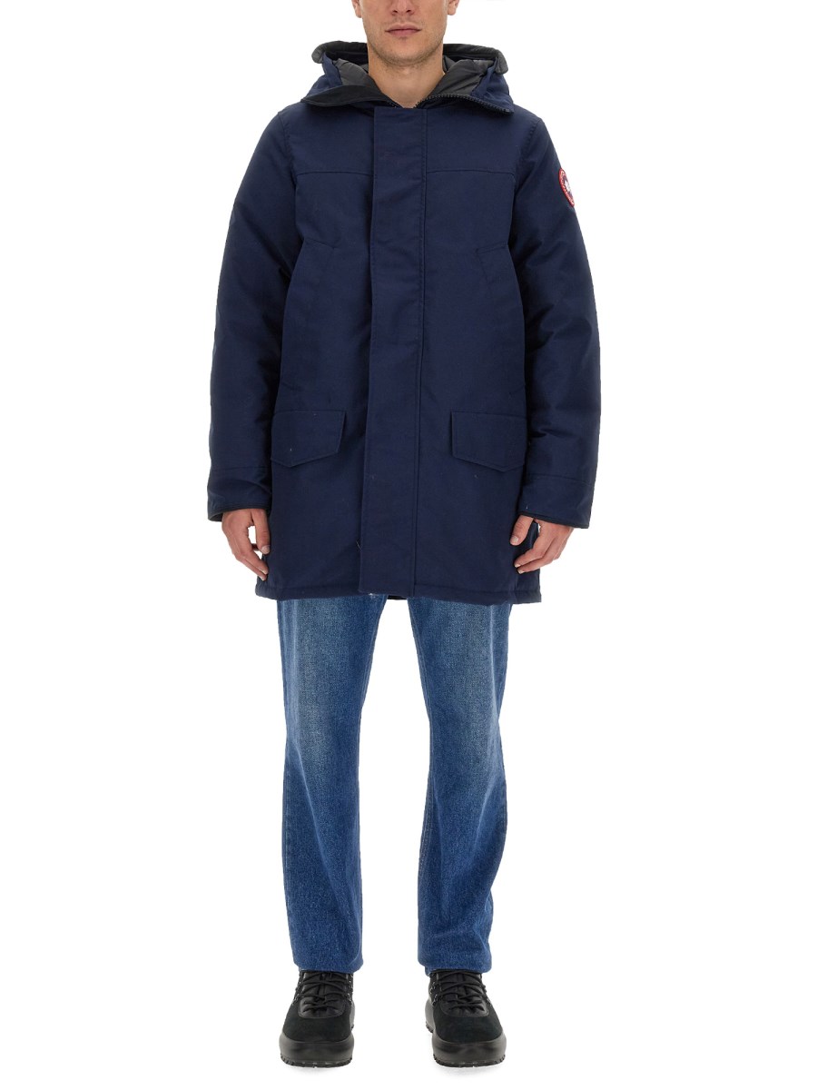 Canada goose men's outlet langford parka admiral blue