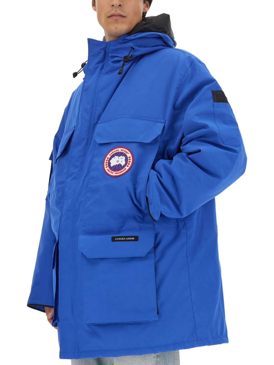 CANADA GOOSE PARKA WITH LOGO Eleonora Bonucci