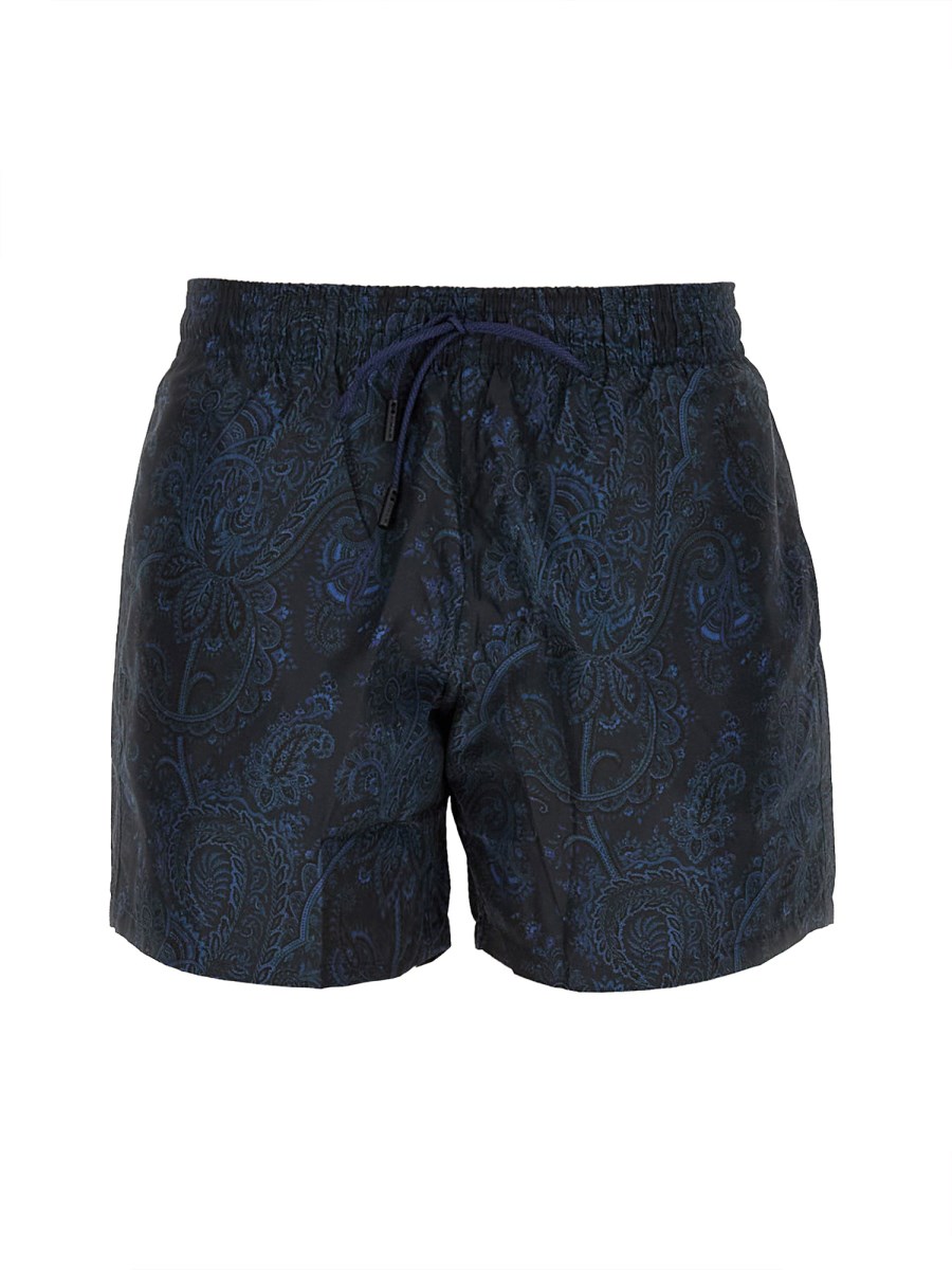 ETRO COSTUME BOXER CON STAMPA PAISLEY