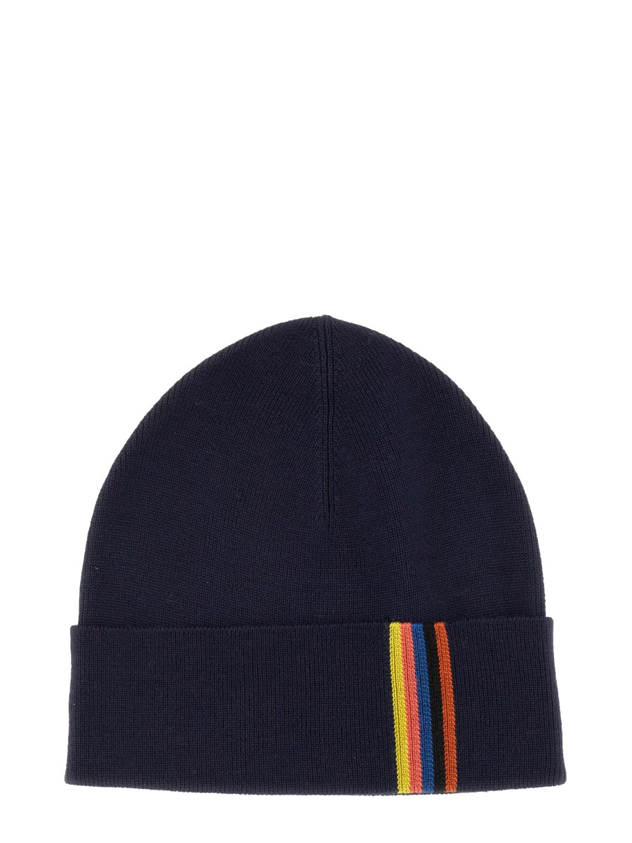 PAUL SMITH CAPPELLO BEANIE ARTIST END IN LANA