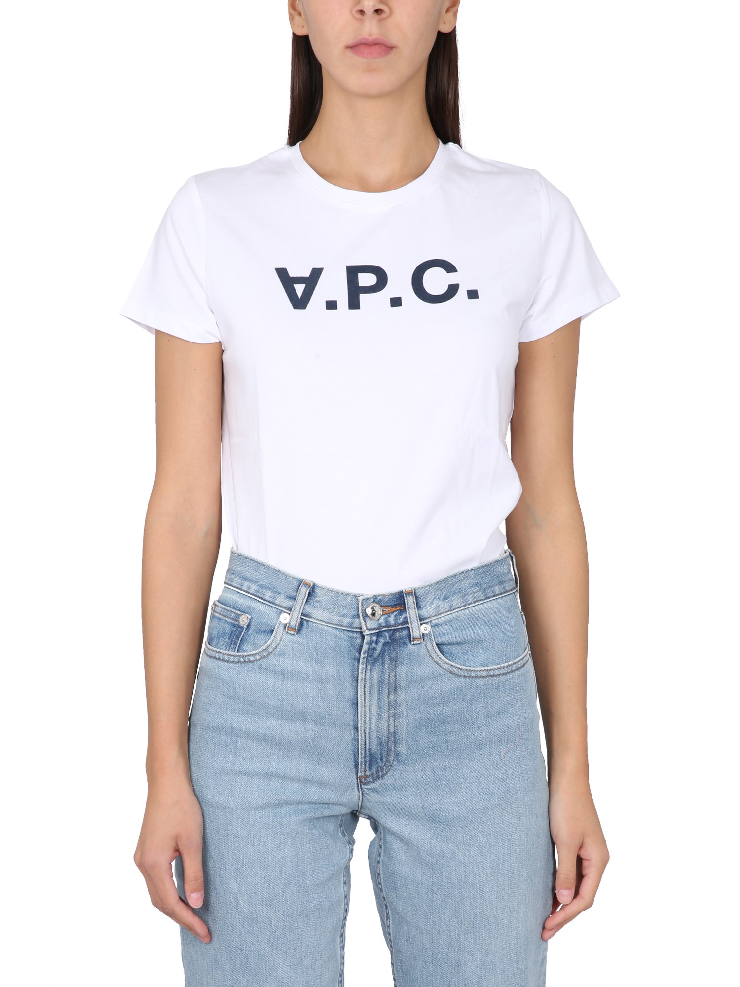 Apc T-shirt With Logo In White