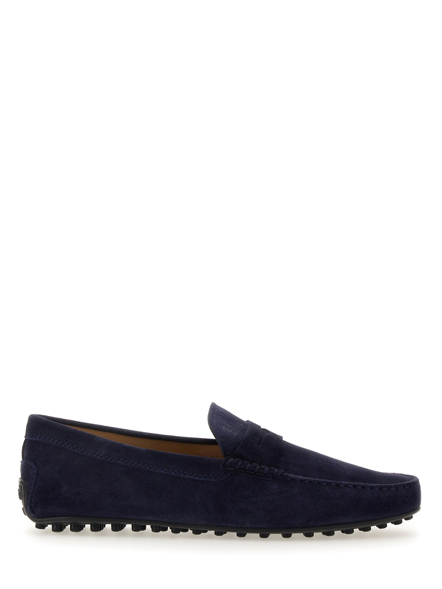 Shop Tod's City Moccasin In Blue