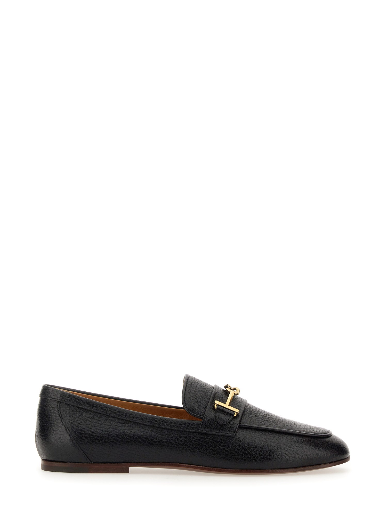 Shop Tod's Moccasin T Ring In Black