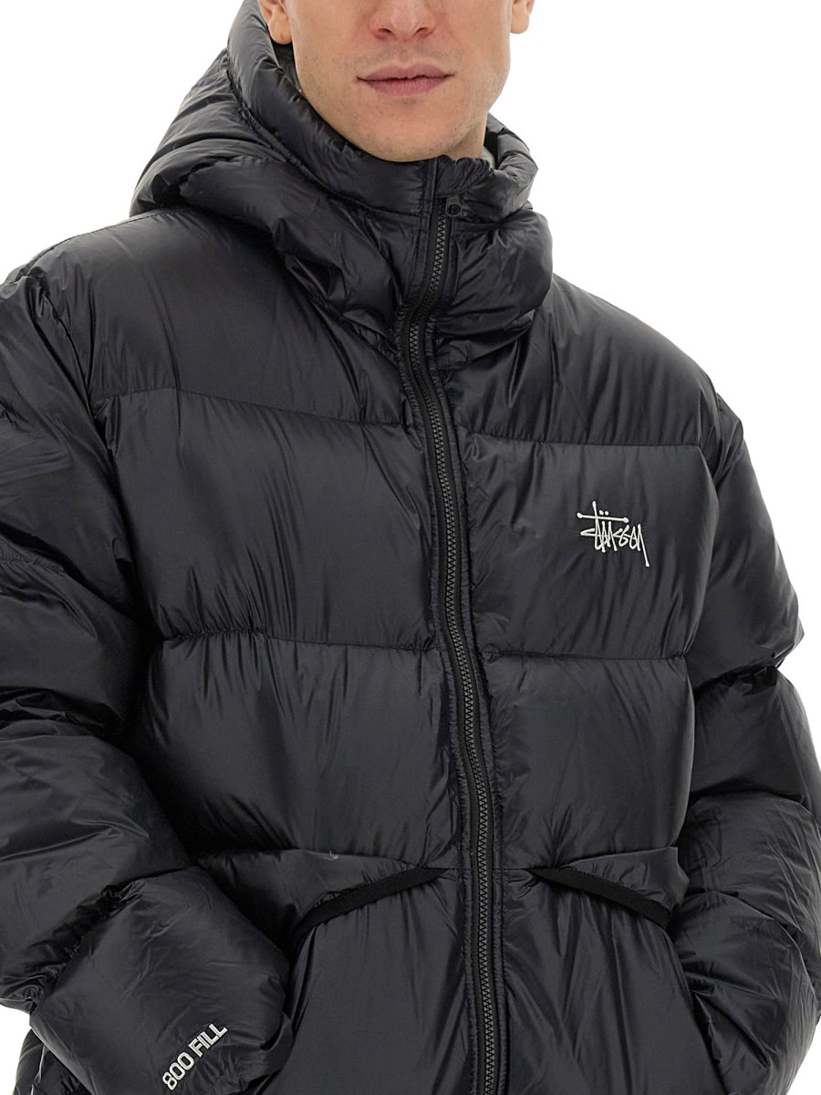 STUSSY - QUILTED NYLON JACKET WITH LOGO - Eleonora Bonucci STUSSY - QUILTED NYLON JACKET WITH LOGO - Eleonora Bonucci