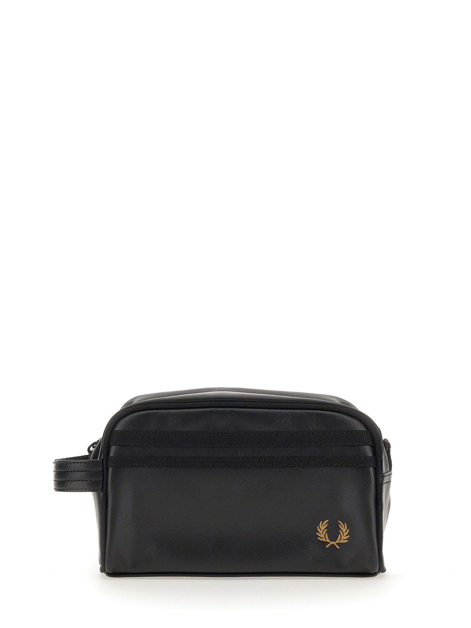 Shop Fred Perry Beauty Case With Logo In Black