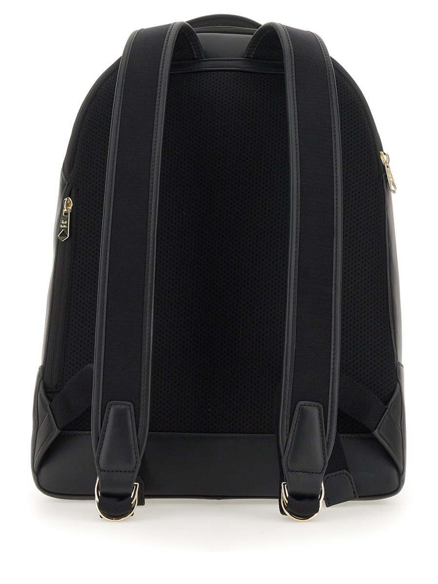 Paul smith clearance black leather backpack