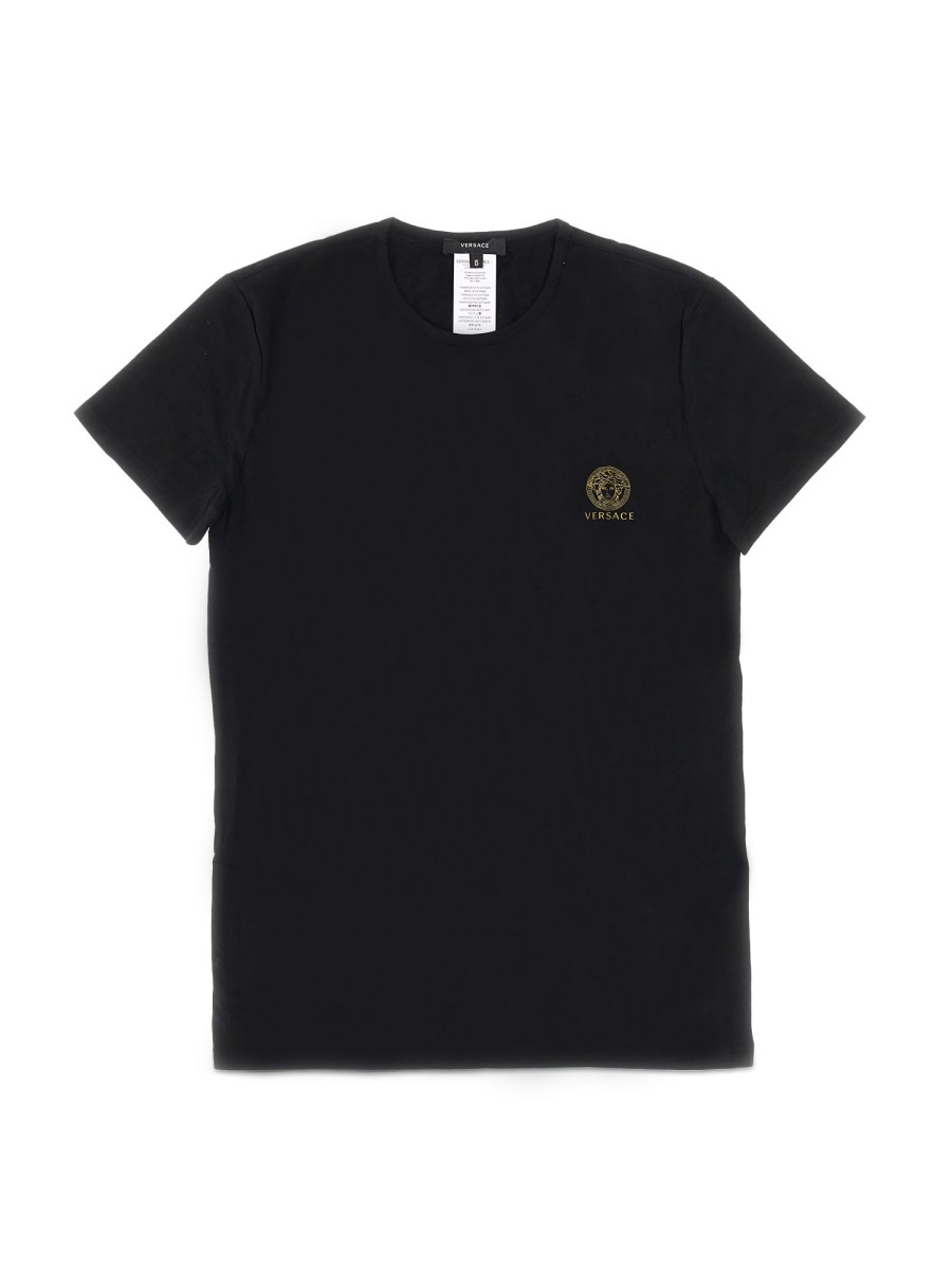 VERSACE - SET OF TWO COTTON T-SHIRTS WITH MEDUSA PRINT - Eleonora Bonucci