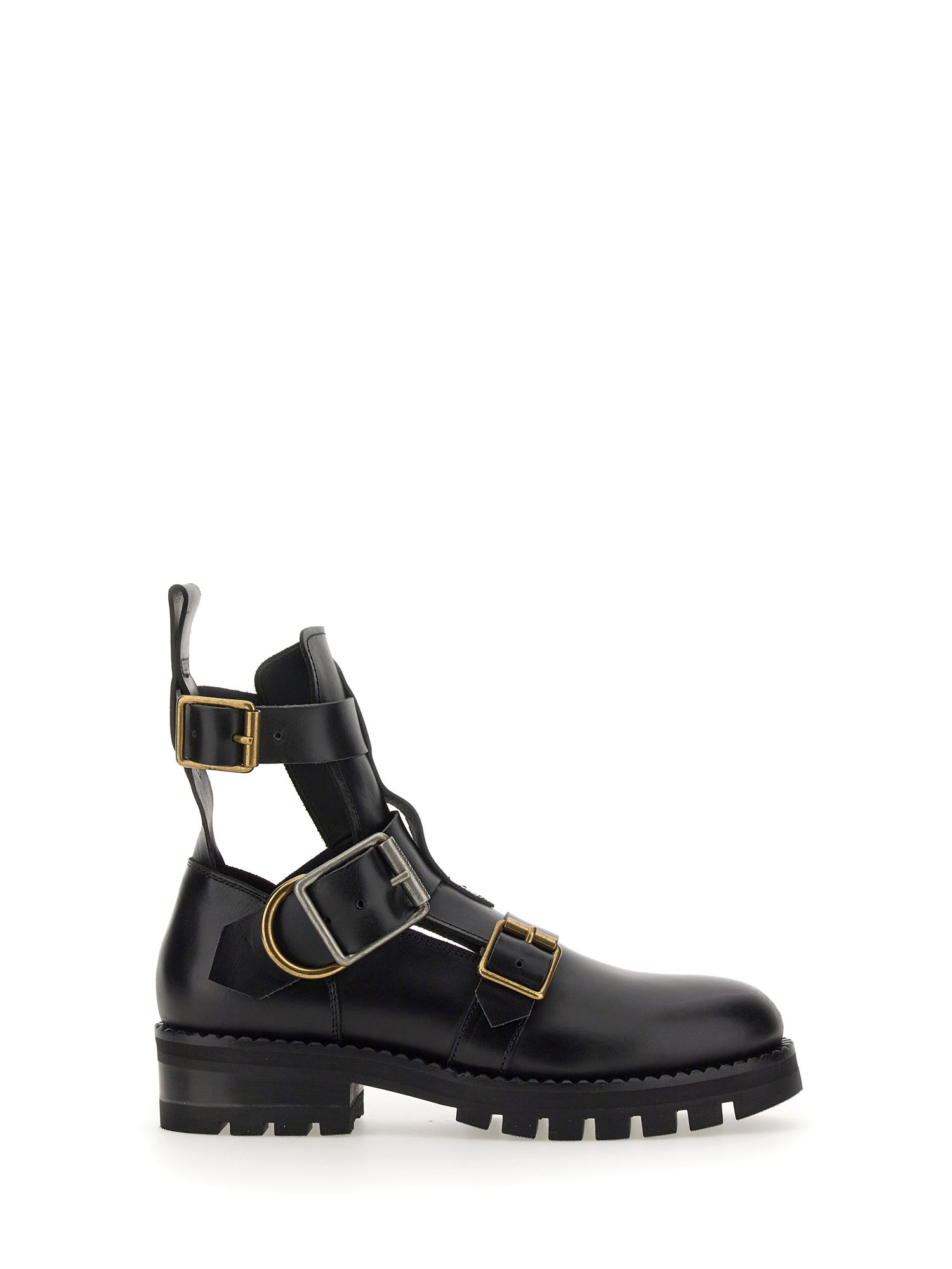 Shop Vivienne Westwood Buckle Boot In Black