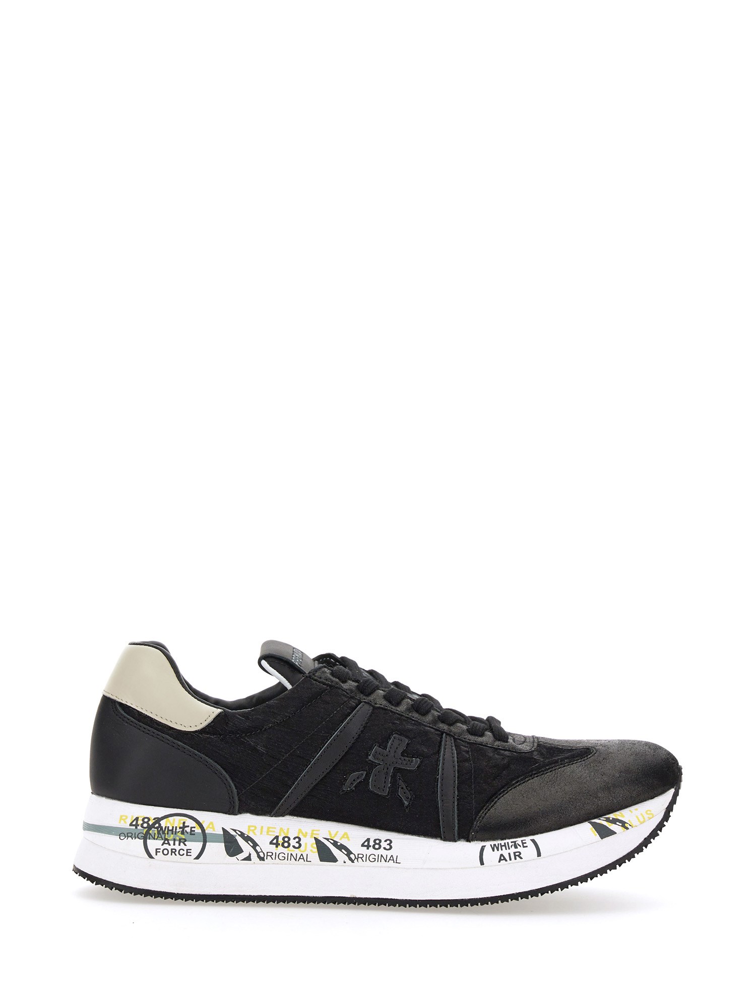 Premiata Conny 4821 Sneaker In Black