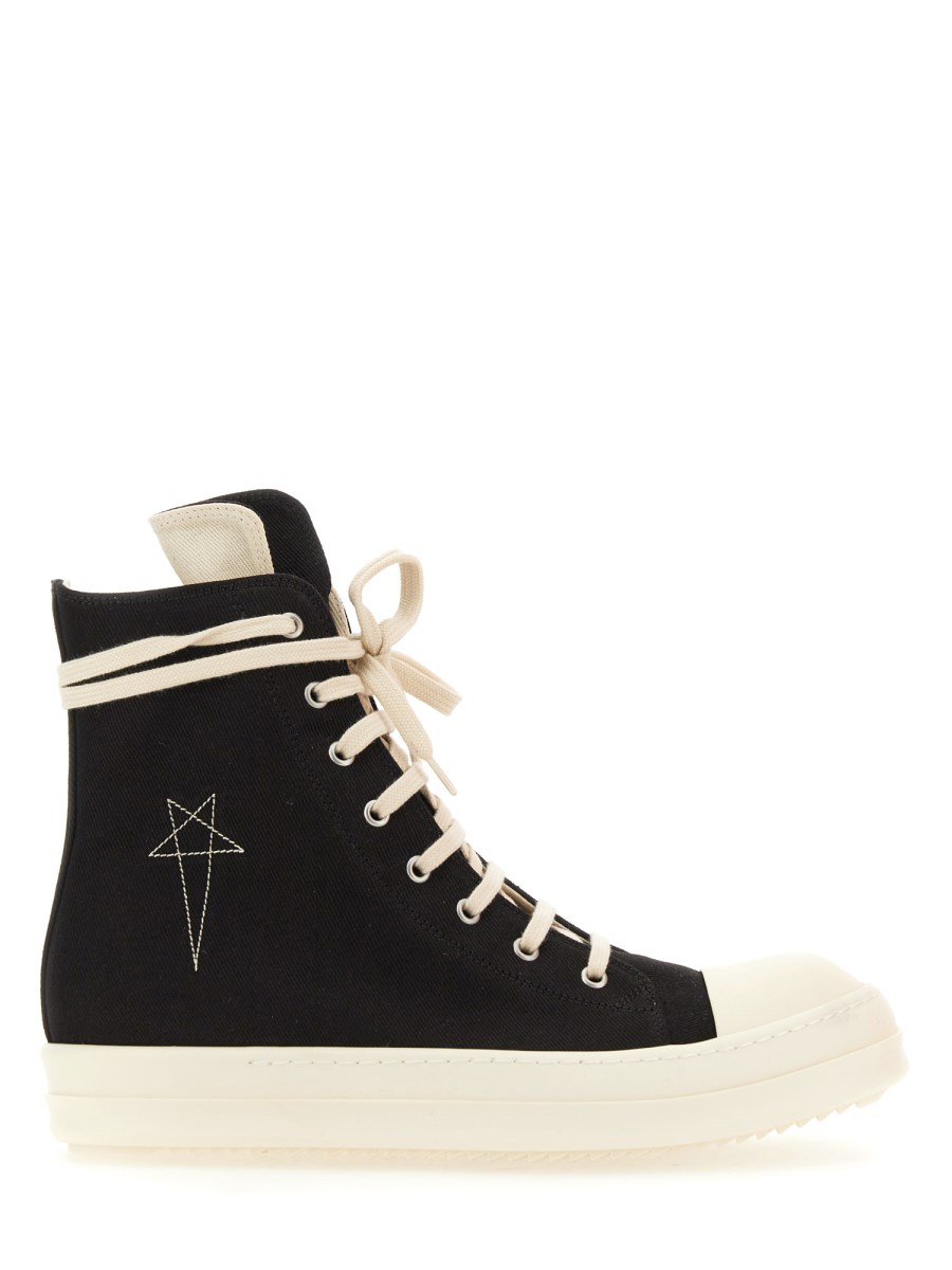 RICK OWENS DRKSHDW - LUXOR COTTON SNEAKER - Eleonora Bonucci RICK OWENS DRKSHDW - LUXOR COTTON SNEAKER - Eleonora Bonucci