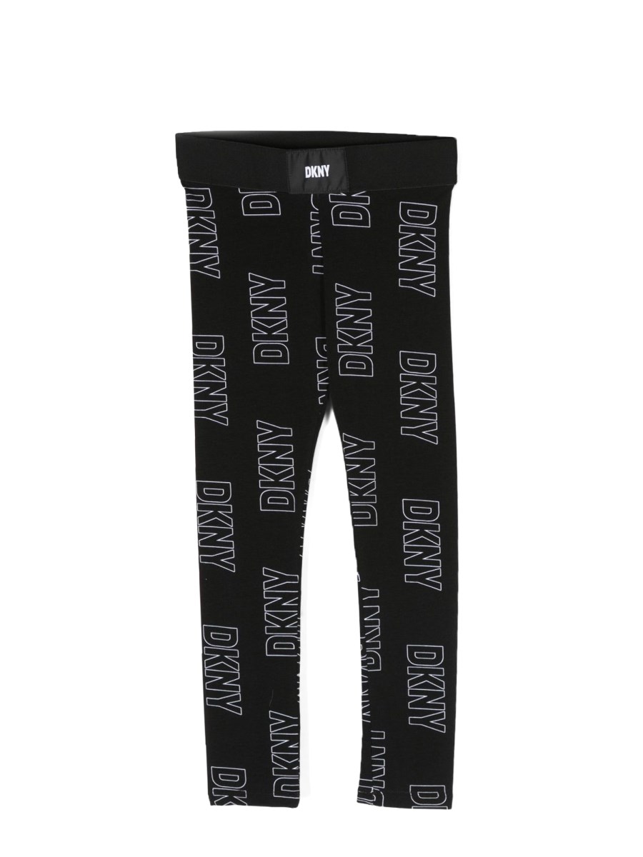 DKNY leggings logo allover