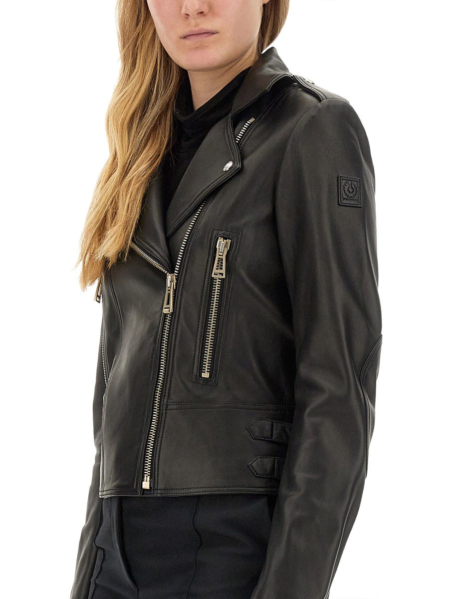 Belstaff leather hotsell biker jacket