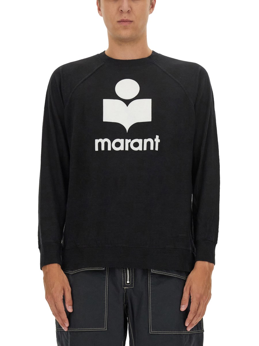 MARANT T-SHIRT KIEFFER IN LINO