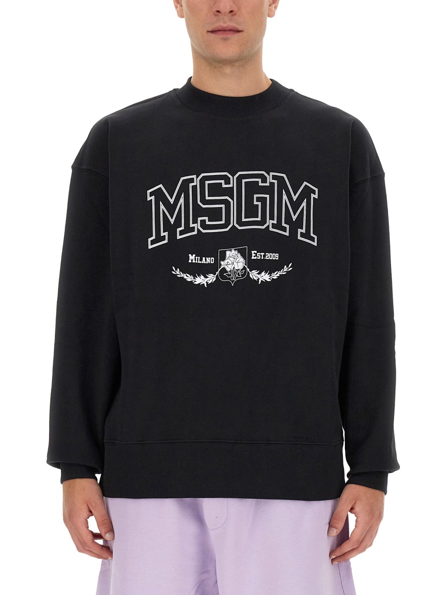 Msgm cotton sweatshirt