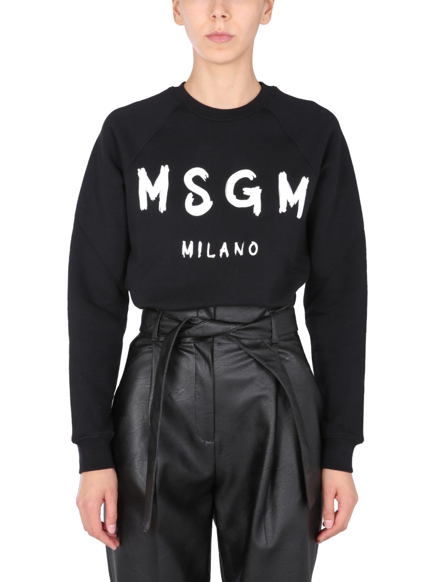 Msgm cheap logo sweatshirt