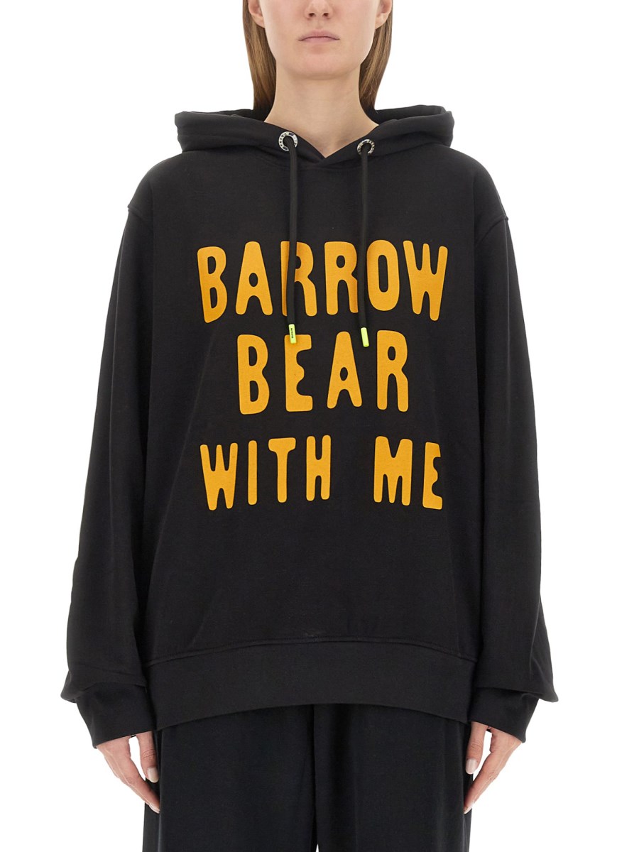 BARROW COTTON SWEATSHIRT WITH LOGO Eleonora Bonucci